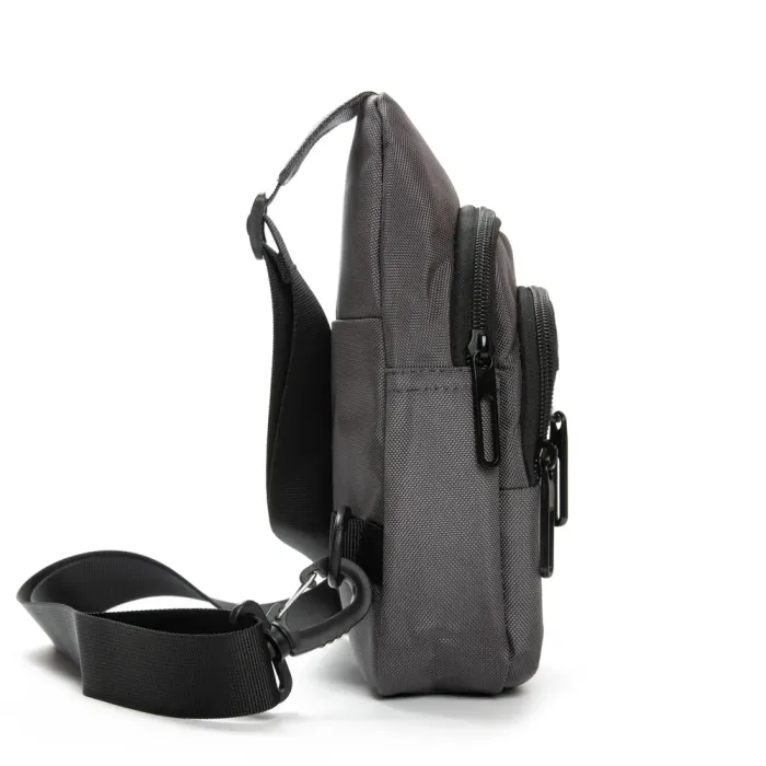 Сумка Мужская На Плечо нейлон Lanpad 65365 gray