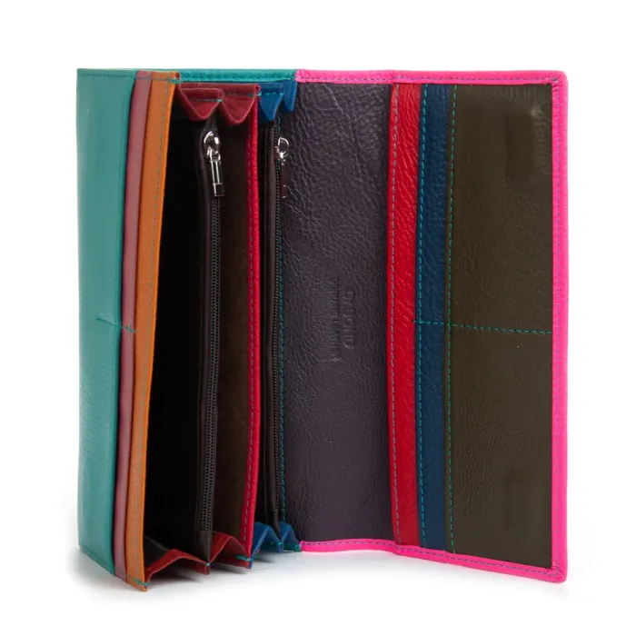 Кошелек Rainbow Женский кожа DR. BOND WRS-501-2 plum-red