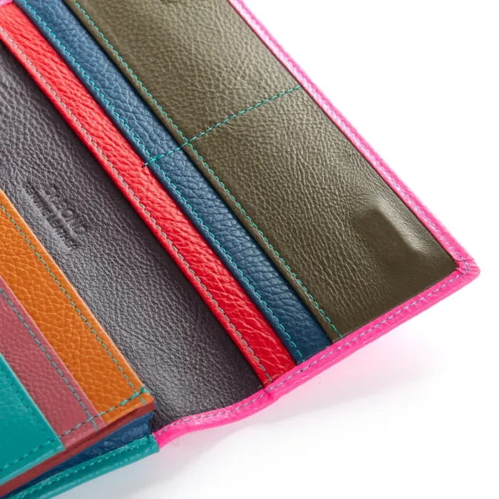 Кошелек Rainbow Женский кожа DR. BOND WRS-501-2 plum-red