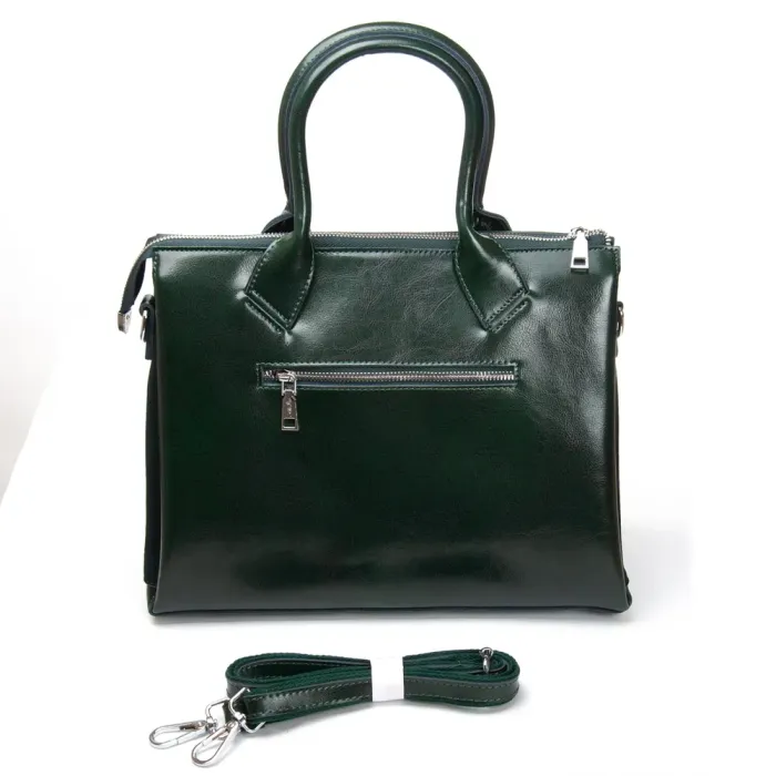 Сумка Женская Классическая замш ALEX RAI 1561 green