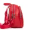 Сумка Женская Рюкзак кожа ALEX RAI 2058-9 red