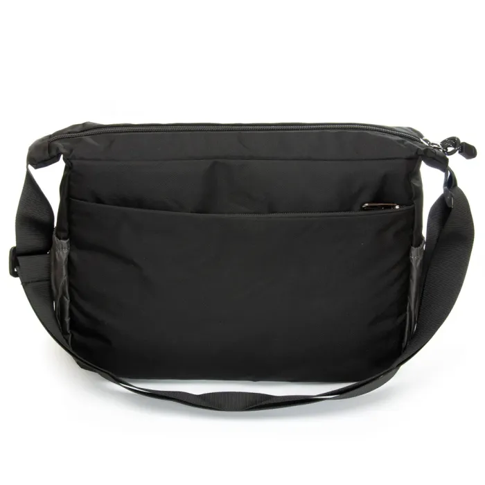 Сумка Мужская На Плечо нейлон Lanpad 26001 grey почтальон