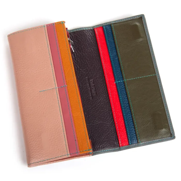 Кошелек Rainbow Женский кожа DR. BOND WRS-501-2 gray