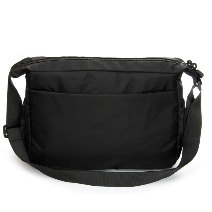 Сумка Мужская На Плечо нейлон Lanpad 26001 black почтальон