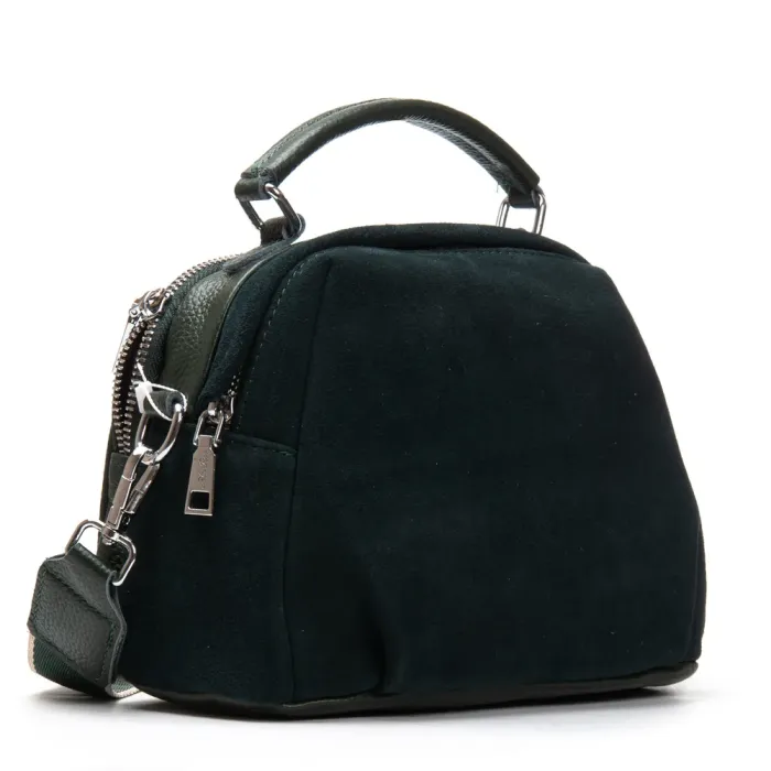 Сумка Женская Классическая замш ALEX RAI 99125 green