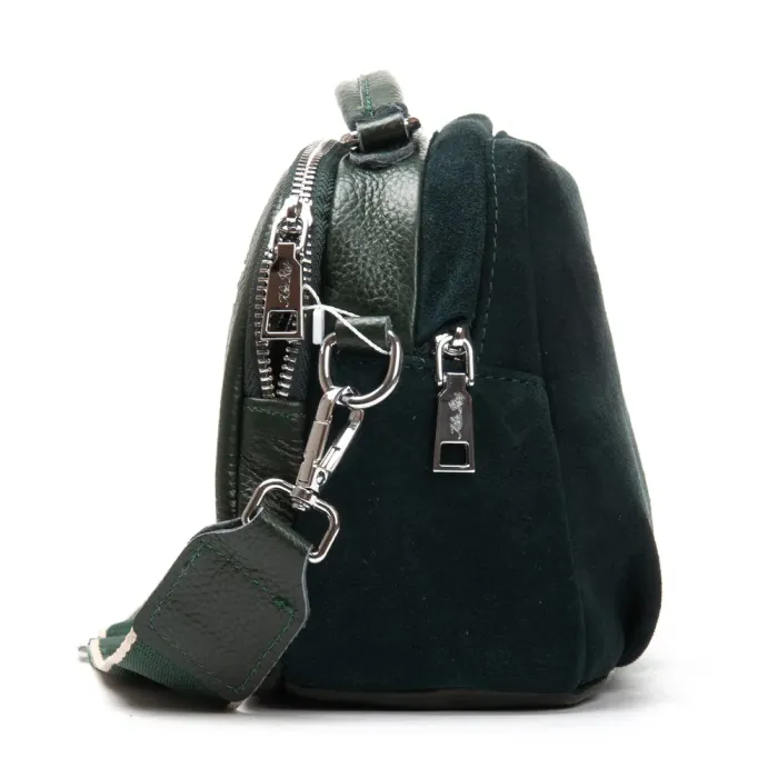 Сумка Женская Классическая замш ALEX RAI 99125 green