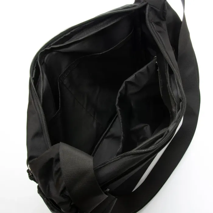 Сумка Мужская На Плечо нейлон Lanpad 26001 black почтальон