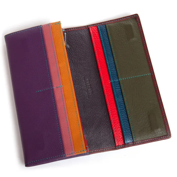 Кошелек Rainbow Женский кожа DR. BOND WRS-501-2 wine red