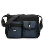 Сумка Мужская На Плечо нейлон Lanpad 26001 blue почтальон