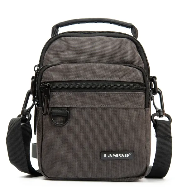 Сумка Мужская Планшет нейлон Lanpad 82078 grey
