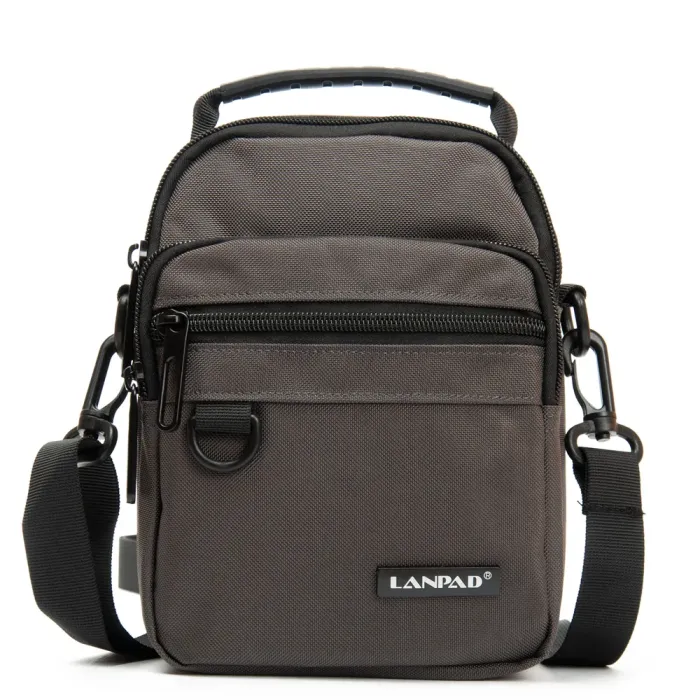 Сумка Мужская Планшет нейлон Lanpad 82078 grey