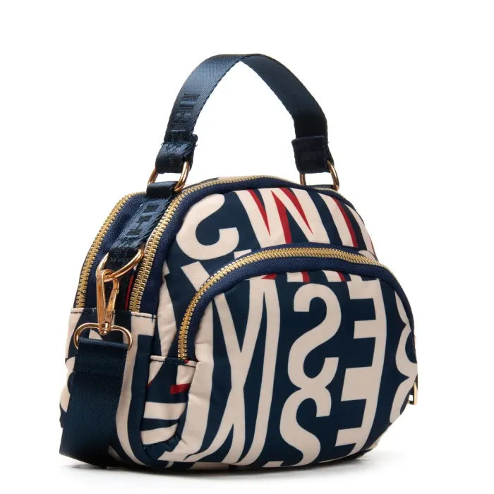 Сумка Женская Текстиль полиамид Jielshi 1631 blue letters