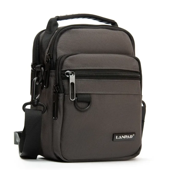 Сумка Мужская Планшет нейлон Lanpad 82078 grey
