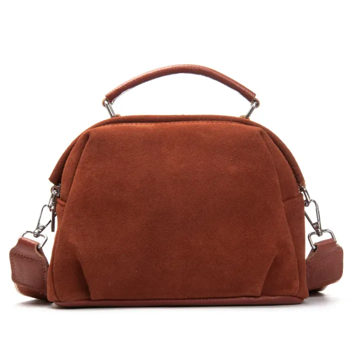 Сумка Женская Классическая замш ALEX RAI 99125 camel