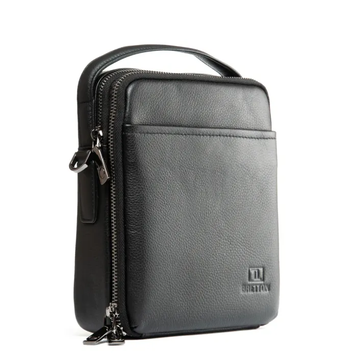 Сумка Мужская Планшет кожа BRETTON 4015-5 black