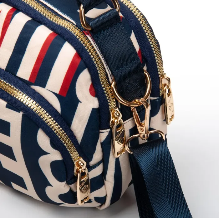 Сумка Женская Текстиль полиамид Jielshi 1631 blue letters