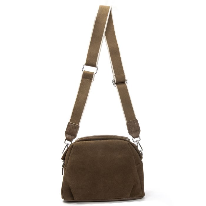 Сумка Женская Классическая замш ALEX RAI 99125 khaki Распродажа