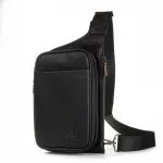 Сумка Мужская На Плечо кожа BRETTON 407-130 black
