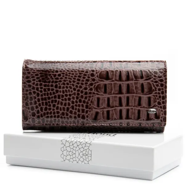 Кошелек PE Женский кожа DR. BOND PEW1-V-2 brown