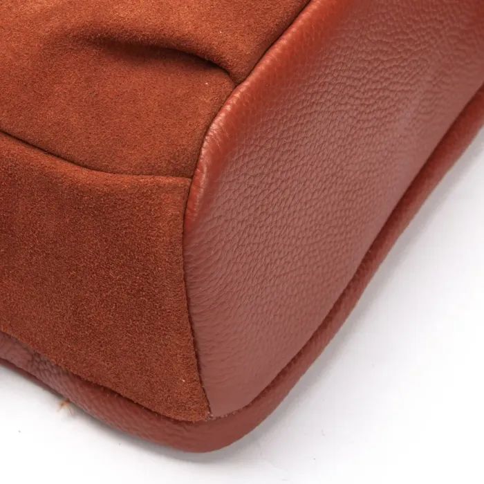 Сумка Женская Классическая замш ALEX RAI 99125 camel