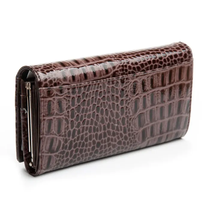 Кошелек PE Женский кожа DR. BOND PEW1-V-2 brown