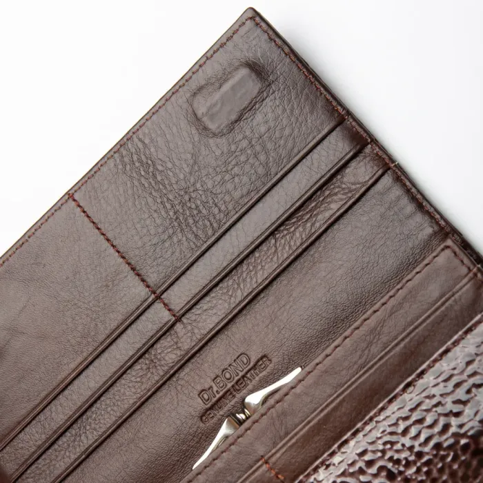 Кошелек PE Женский кожа DR. BOND PEW1-V-2 brown