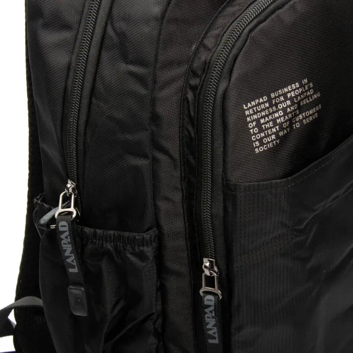 Рюкзак Городской нейлон Lanpad 83049 black