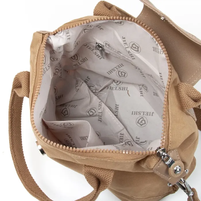 Сумка Женская Текстиль полиамид Jielshi 116-08 mocha