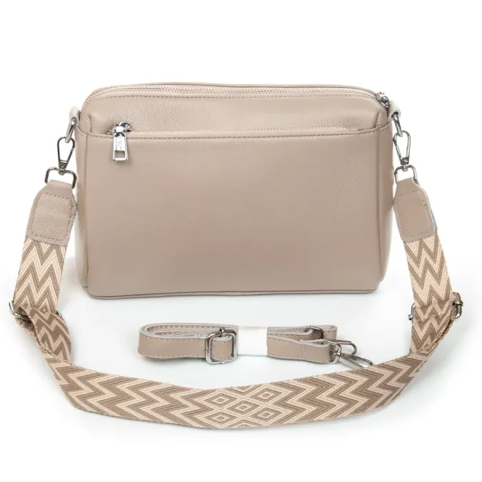 Сумка Женская Классическая кожа ALEX RAI 8958 khaki