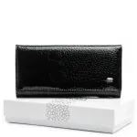 Кошелек PE Женский кожа DR. BOND PEW1-V-2 black
