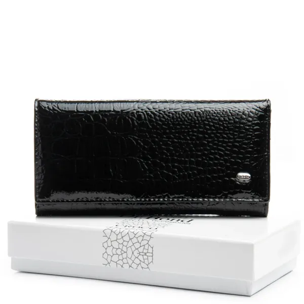 Кошелек PE Женский кожа DR. BOND PEW1-V-2 black