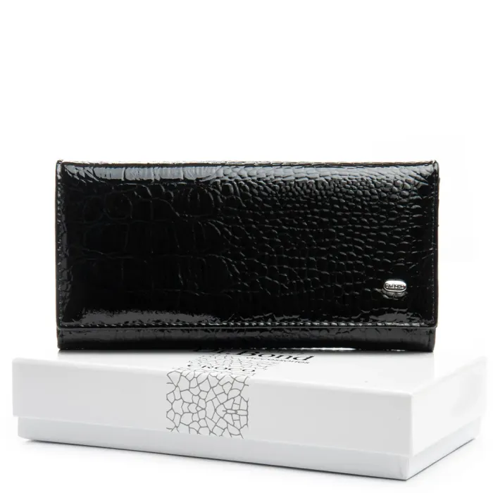 Кошелек PE Женский кожа DR. BOND PEW1-V-2 black