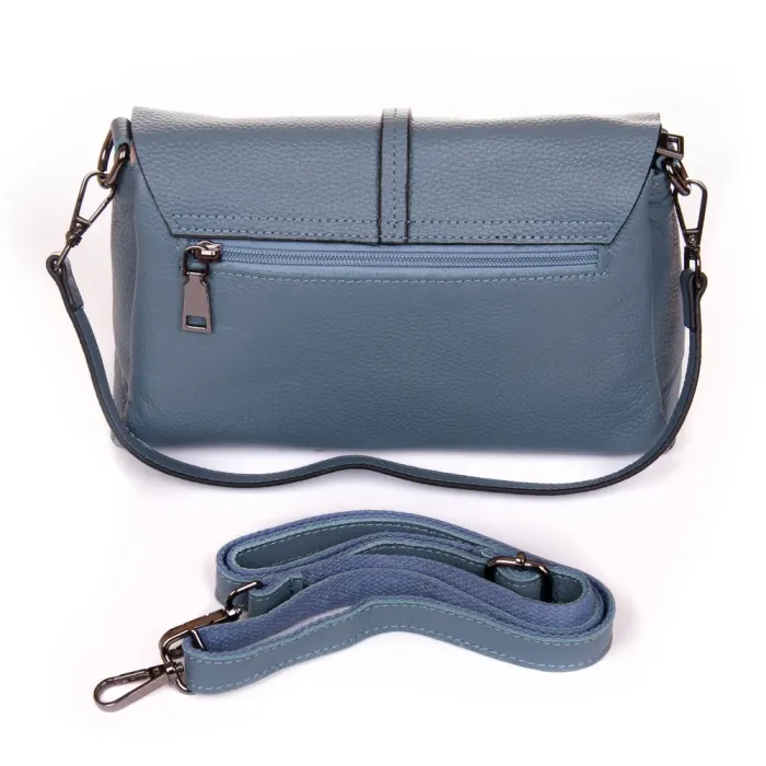 Сумка Женская Классическая кожа ALEX RAI 99104 l.blue