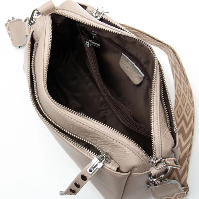 Сумка Женская Классическая кожа ALEX RAI 8958 khaki