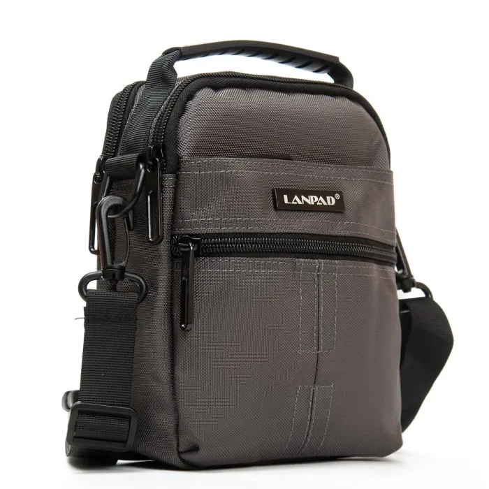 Сумка Мужская Планшет нейлон Lanpad 3790 grey
