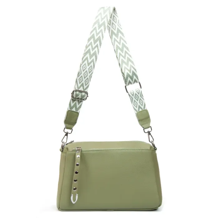 Сумка Женская Классическая кожа ALEX RAI 8958 green