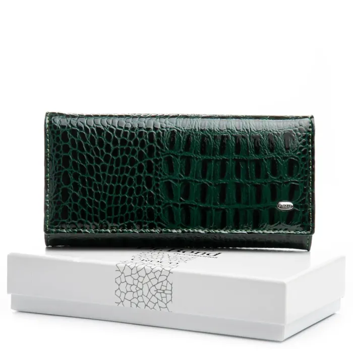 Кошелек PE Женский кожа DR. BOND PEW1-V-2 green
