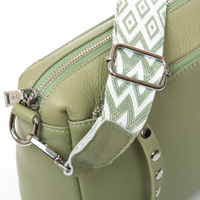 Сумка Женская Классическая кожа ALEX RAI 8958 green