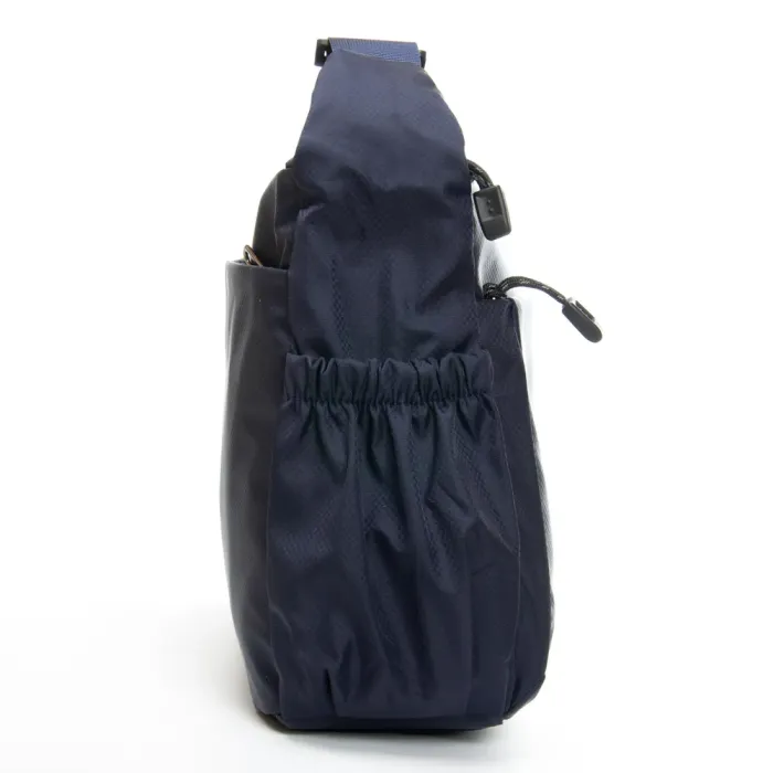 Сумка Мужская На Плечо нейлон Lanpad 8620 blue почтальон