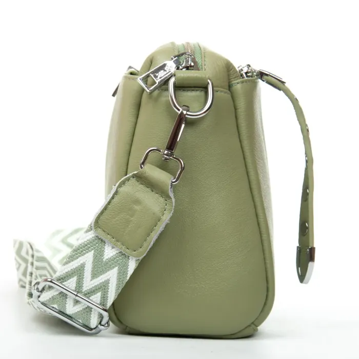 Сумка Женская Классическая кожа ALEX RAI 8958 green