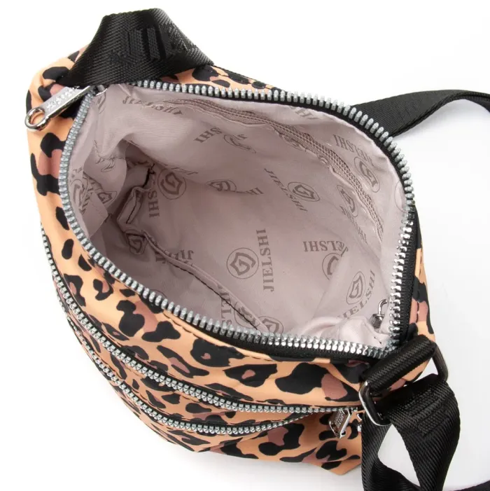 Сумка Женская Текстиль полиамид Jielshi 2610-2 leopard print