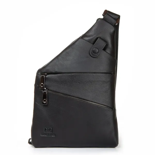 Сумка Мужская На Плечо кожа BRETTON 9186-50 black