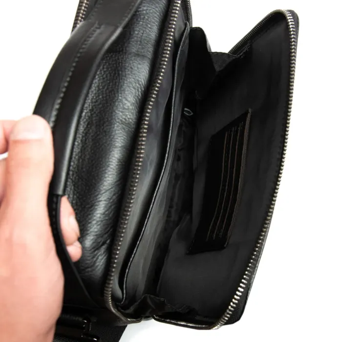 Сумка Мужская Планшет кожа BRETTON 3516-3 black