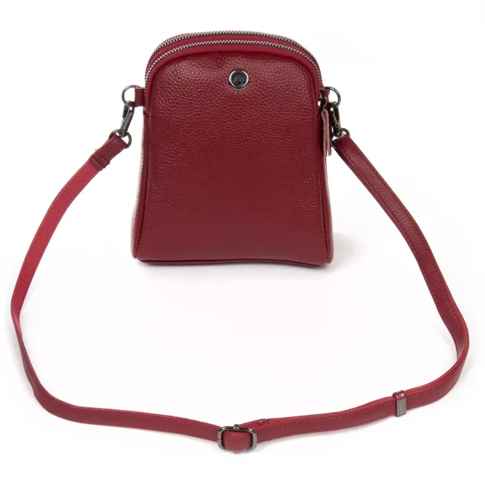 Сумка Женская Клатч кожа ALEX RAI 88089 bordo