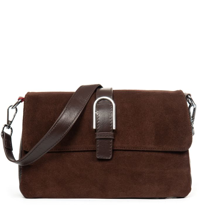 Сумка Женская Классическая замш ALEX RAI 3002-9M brown