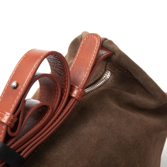 Сумка Женская Классическая замш ALEX RAI 3035 khaki