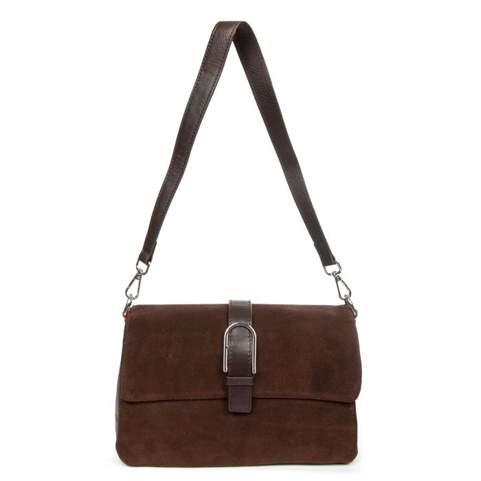 Сумка Женская Классическая замш ALEX RAI 3002-9M brown