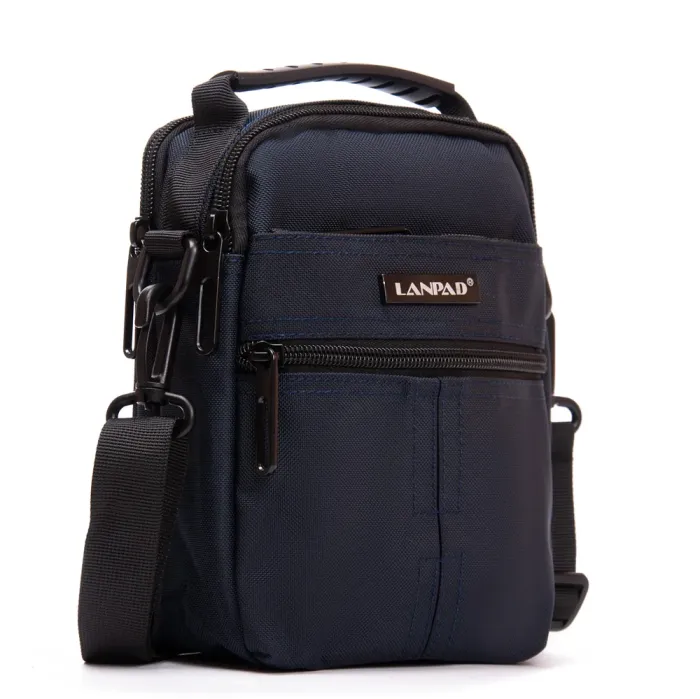 Сумка Мужская Планшет нейлон Lanpad 3790 blue