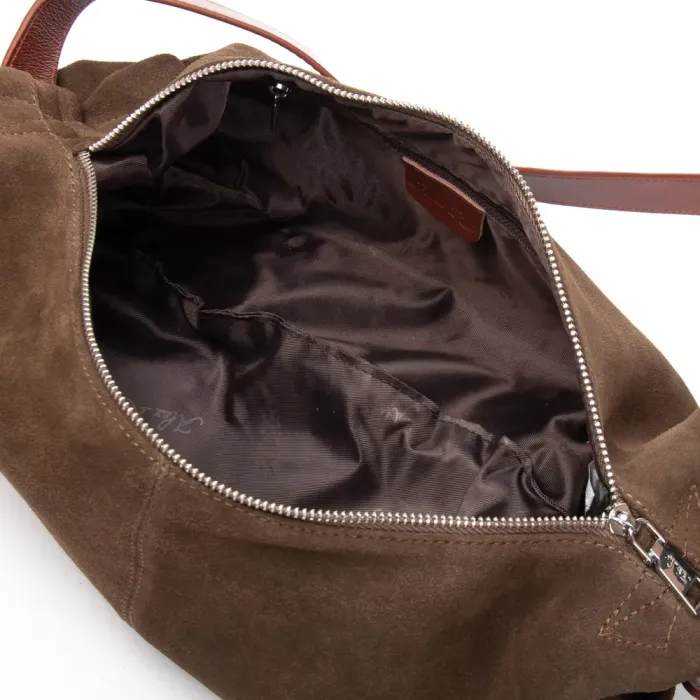 Сумка Женская Классическая замш ALEX RAI 3035 khaki