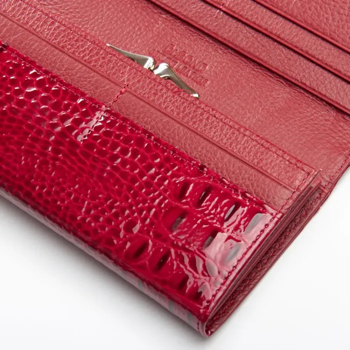 Кошелек PE Женский кожа DR. BOND PEW1-V-2 red